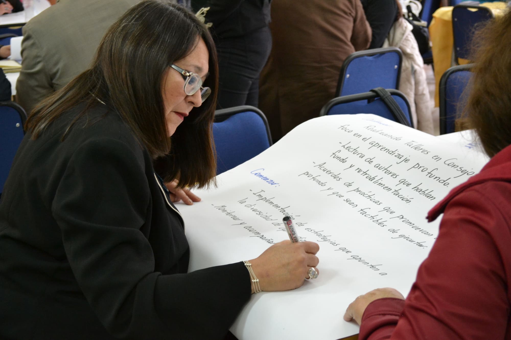 Directivos de las provincias de San Felipe y Los Andes finalizan programas de formación impartidos por Líderes Educativos