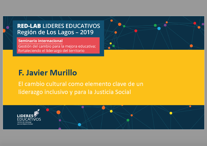 El cambio cultural como elemento clave de un liderazgo inclusivo y para la Justicia Social
