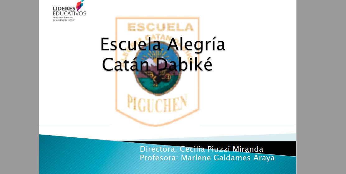 Presentación Escuela Alegría Catán Dabiké – PACE UPLA